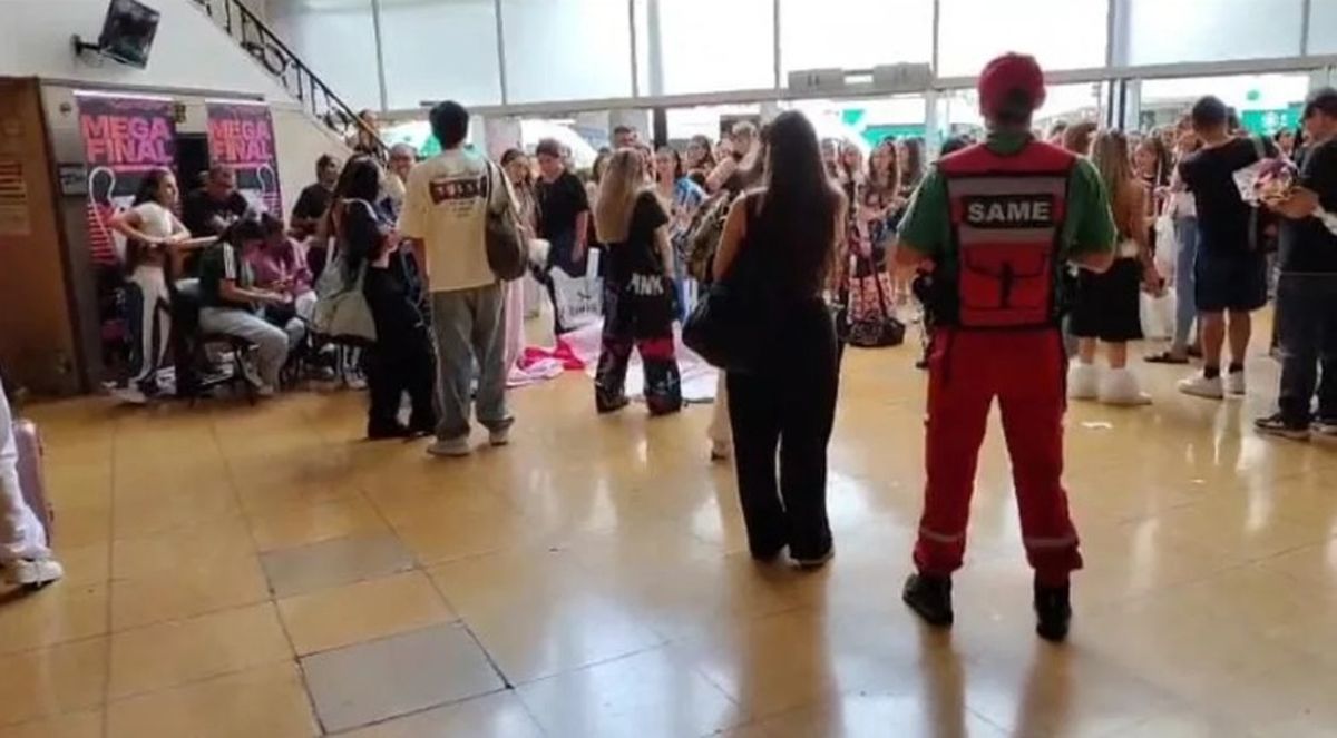 Los incidentes se produjeron en un teatro de Buenos Aires.