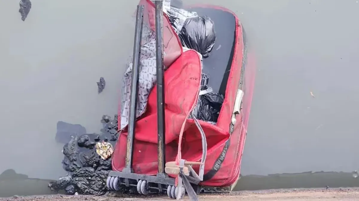 El equipaje tenía además de las extremidades de la víctima, algunos documentos pertenecientes a una familia. El equipaje tenía además de las extremidades de la víctima, algunos documentos pertenecientes a una familia.