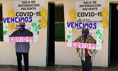 La familia Pastrana festejó el alta tras recuperarse de coronavirus en Salta. La familia Pastrana festejó el alta tras recuperarse de coronavirus en Salta.