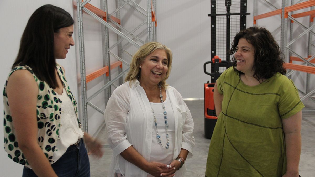 Sonia Martorano y Carla Vizzotti visitaron el centro de almacenamiento de vacunas en Recreo.
