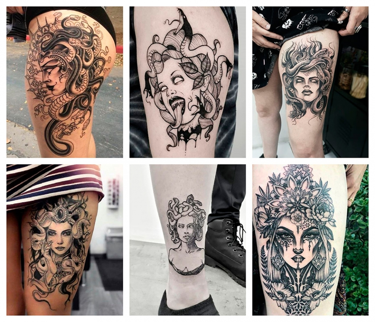 El triste y poderoso significado de los tatuajes de Medusa