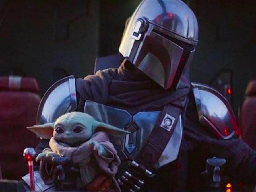 Mando y Baby Yoda se adelantan a las fiestas con una postal navideña de otra galaxia