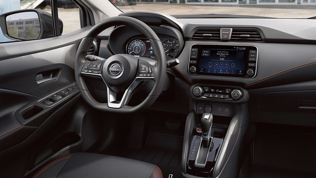 Así es el interior del Nissan Versa. Así es el interior del Nissan Versa.