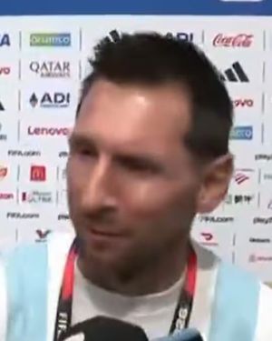 Lionel Messi con Sofi Martínez. Lionel Messi con Sofi Martínez.