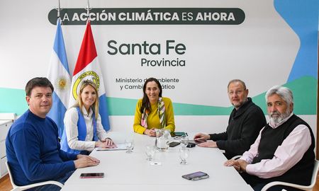 La primera reunión de transición sobre el Ministerio de Ambiente se realizó este miércoles. La primera reunión de transición sobre el Ministerio de Ambiente se realizó este miércoles.