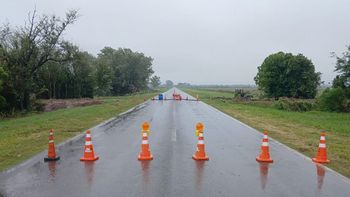 El corte es total en la Ruta Nacional 34 a la altura de Lehmann.