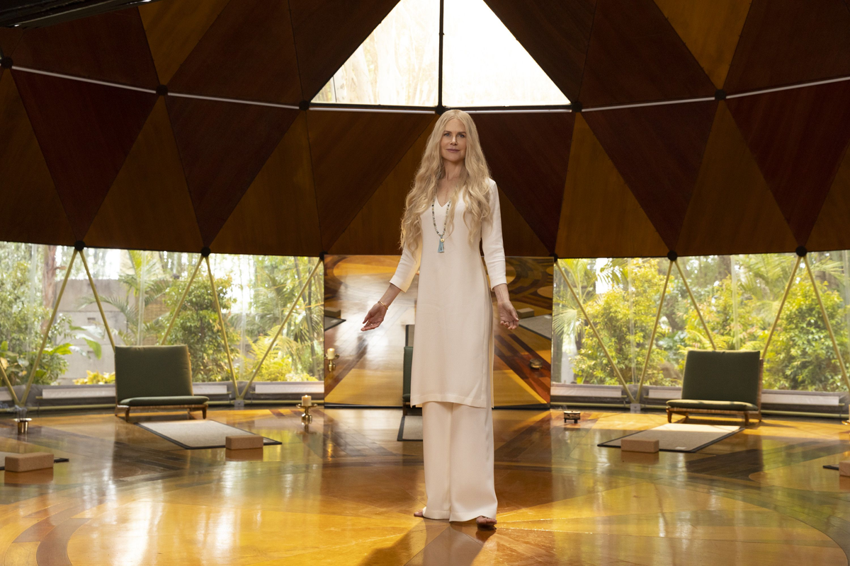 Nicole Kidman es la guru del retiro espiritual.