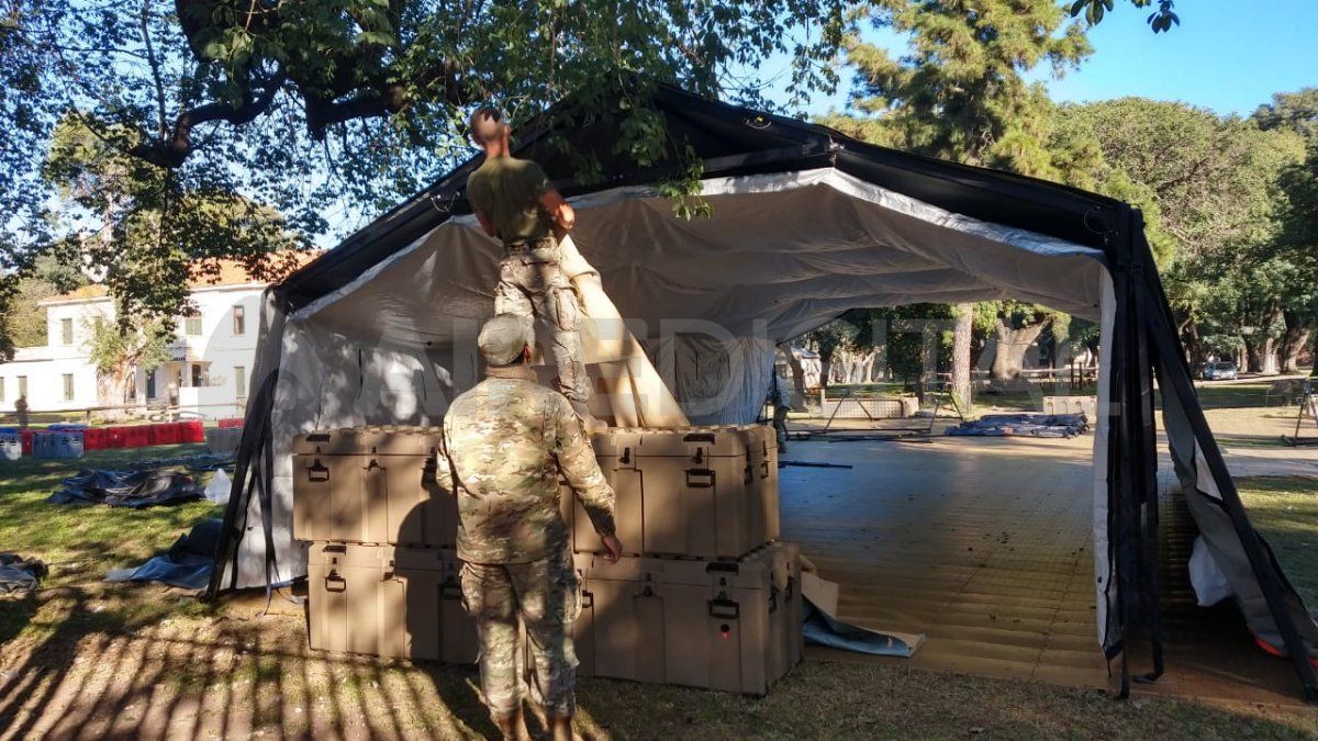 El hospital modular funcionará como una nueva sala del Cullen.&nbsp;