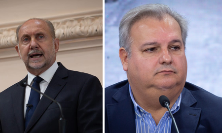 El gobernador Omar Perotti y el presidente de la Cámara de Diputados, Pablo Farias, se reunirán esta semana. El gobernador Omar Perotti y el presidente de la Cámara de Diputados, Pablo Farias, se reunirán esta semana.