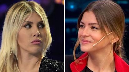 La China Suárez imitó una foto de Wanda Nara con Mauro Icardi y volvió a quedar en el centro de la polémica