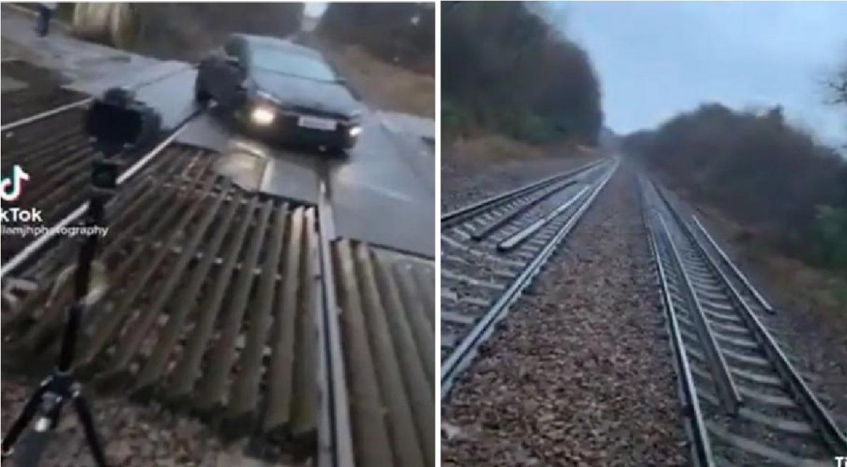 El peligroso reto de las vías del tren que sorprendió a todos y que disparó la polémica
