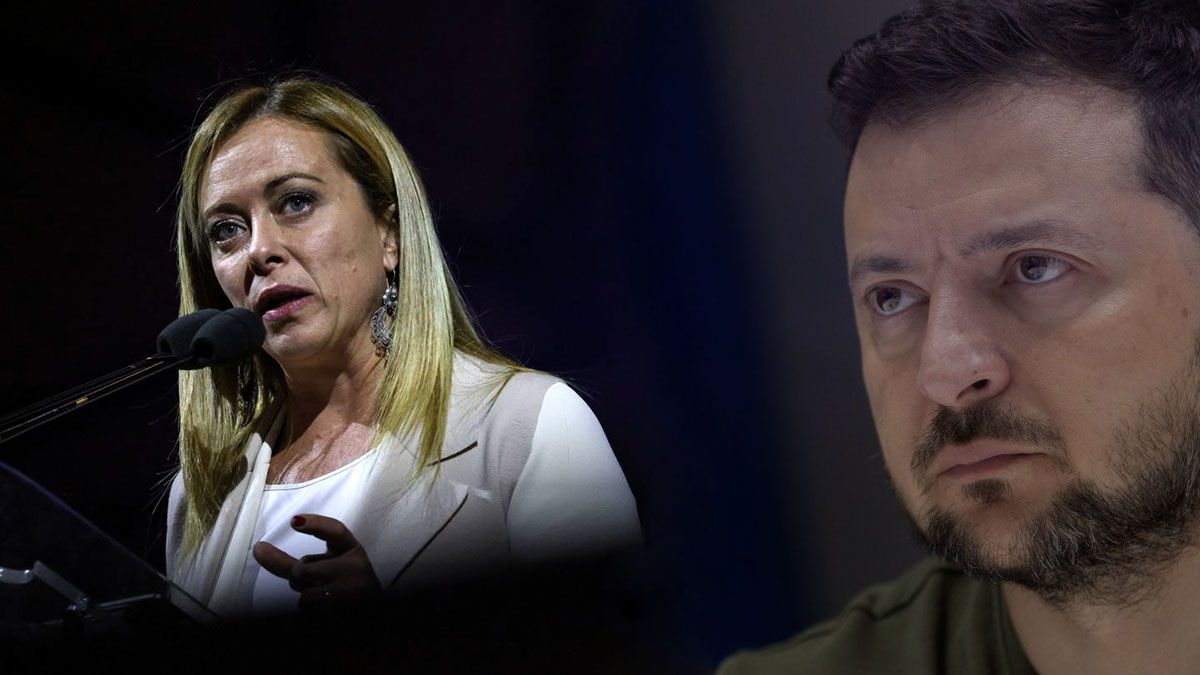 Meloni ratificó su apoyo al pueblo ucraniano en medio del conflicto bélico.