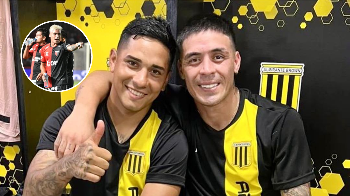Brian Fernández metió su primer gol en Almirante Brown y habló de su salida de Colón
