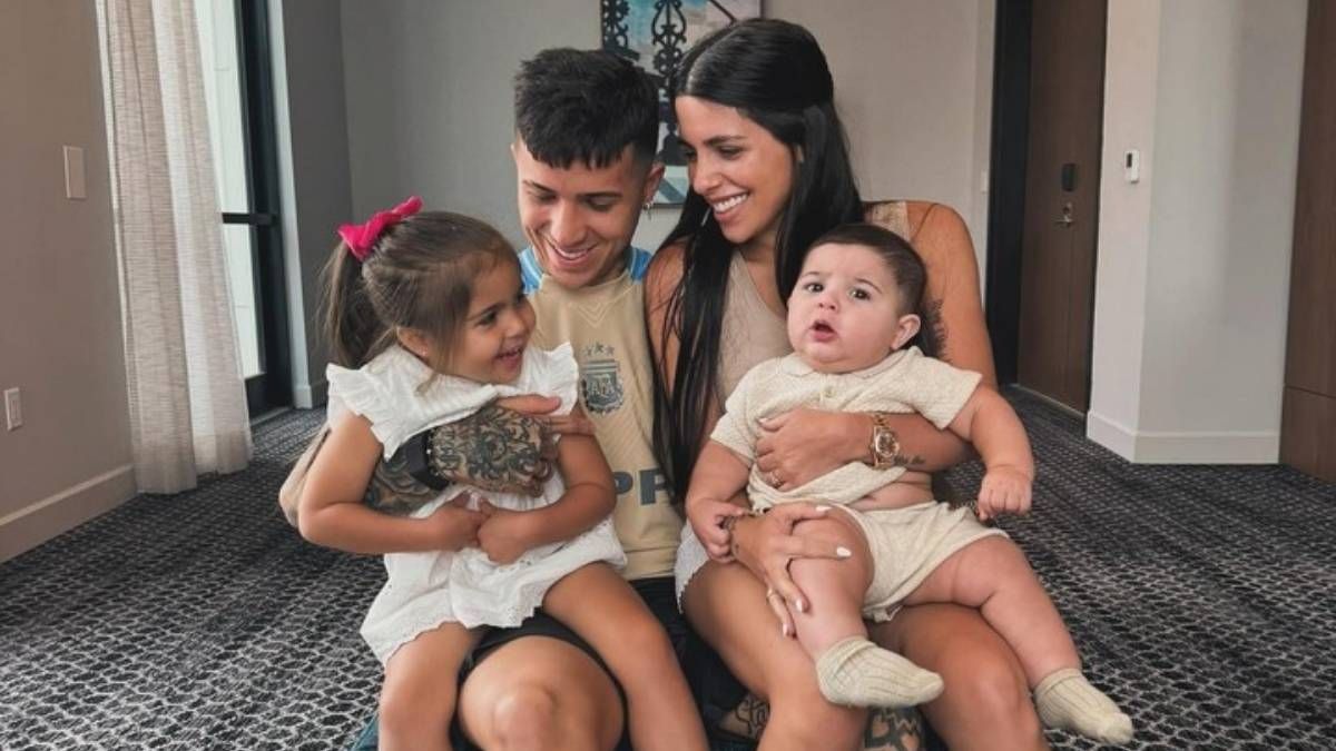 Enzo Fernández y Valentina Cervantes tuvieron dos hijos: Olivia y Benjamín. Enzo Fernández y Valentina Cervantes tuvieron dos hijos: Olivia y Benjamín.