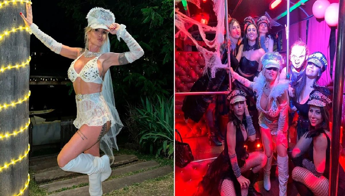 Florencia Peña tuvo una despedida de soltera salvaje antes de su casamiento