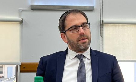 El presidente de la Amia, Amos Linetzky. El presidente de la Amia, Amos Linetzky.