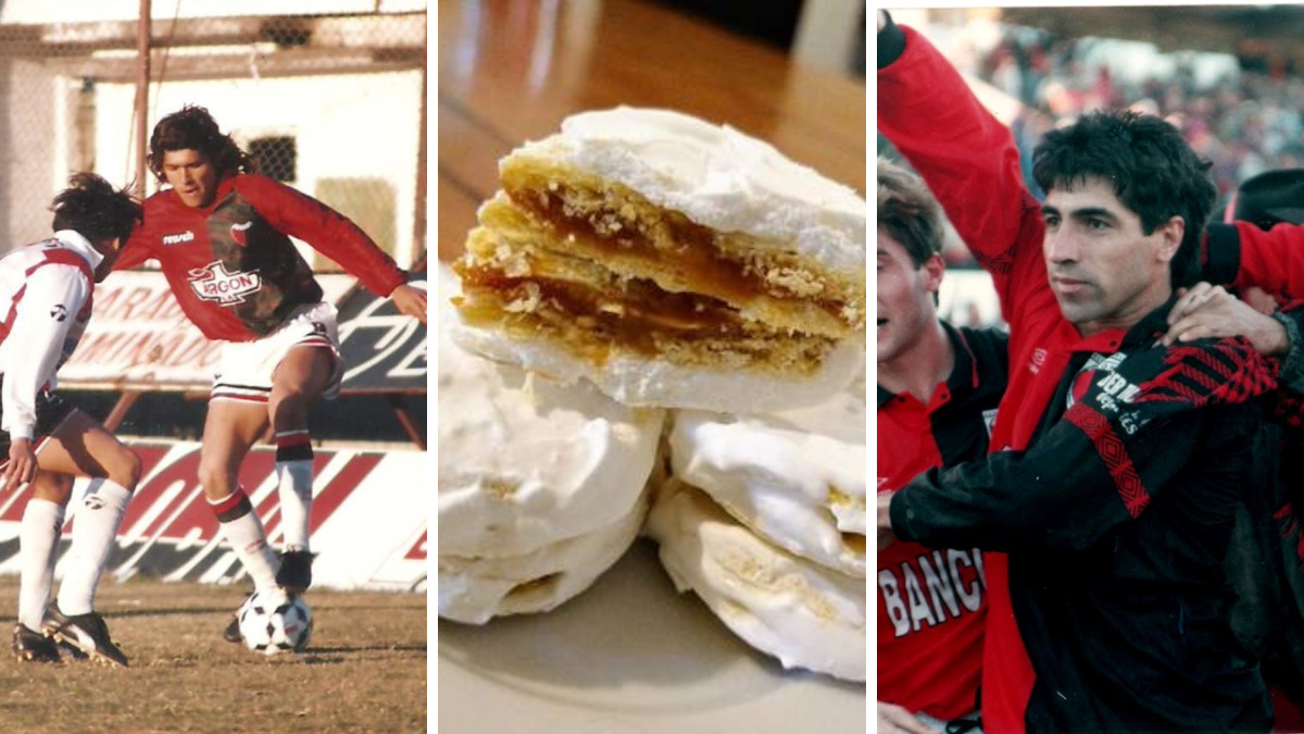 Ascendió con Colón en 1995 junto a Ibarra y Gambier y ahora tiene una pyme de alfajores santafesinos.