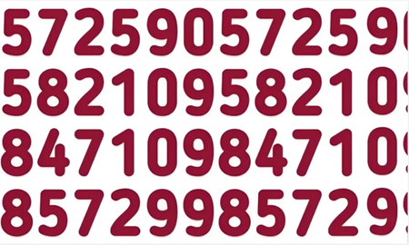 RETO VISUAL nivel PRO: solo el 3% encontró el número 712 en ¡5 segundos! RETO VISUAL nivel PRO: solo el 3% encontró el número 712 en ¡5 segundos!