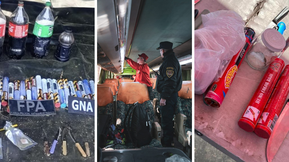 Dos hinchas fueron detenidos en la previa de un partido de Copa Argentina