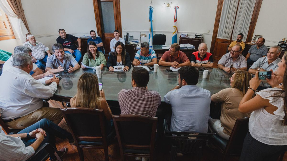La reunión tuvo lugar este jueves en Casa de Gobierno de la ciudad de Santa Fe.
