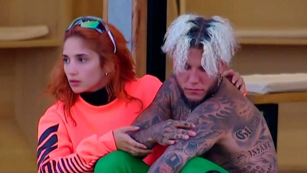 Melody Luz y Alex Caniggia se cruzaron en El hotel de los famosos: "Si te gusta Majo, decímelo".