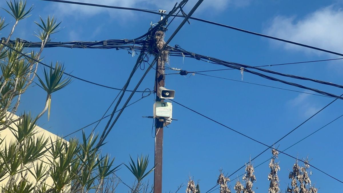 La situación fue detectada durante la mañana por una empresa privada que trabaja con alarmas comunitarias en la zona.