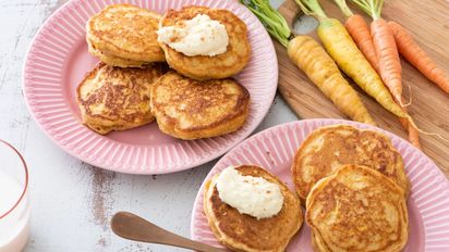 Tortitas de zanahoria y avena, sin harina ni huevo: la receta saludable y deliciosa