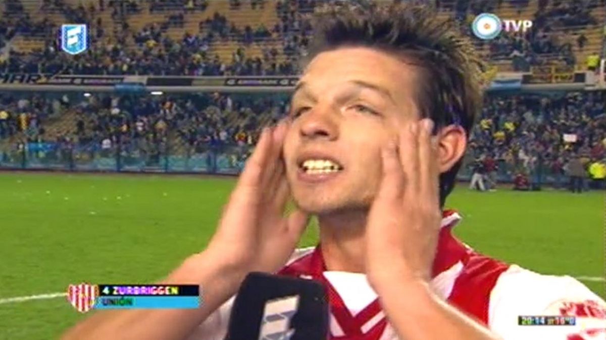 Santiago Zurbriggen Emociando hasta las lágrimas le dedicó el triunfo