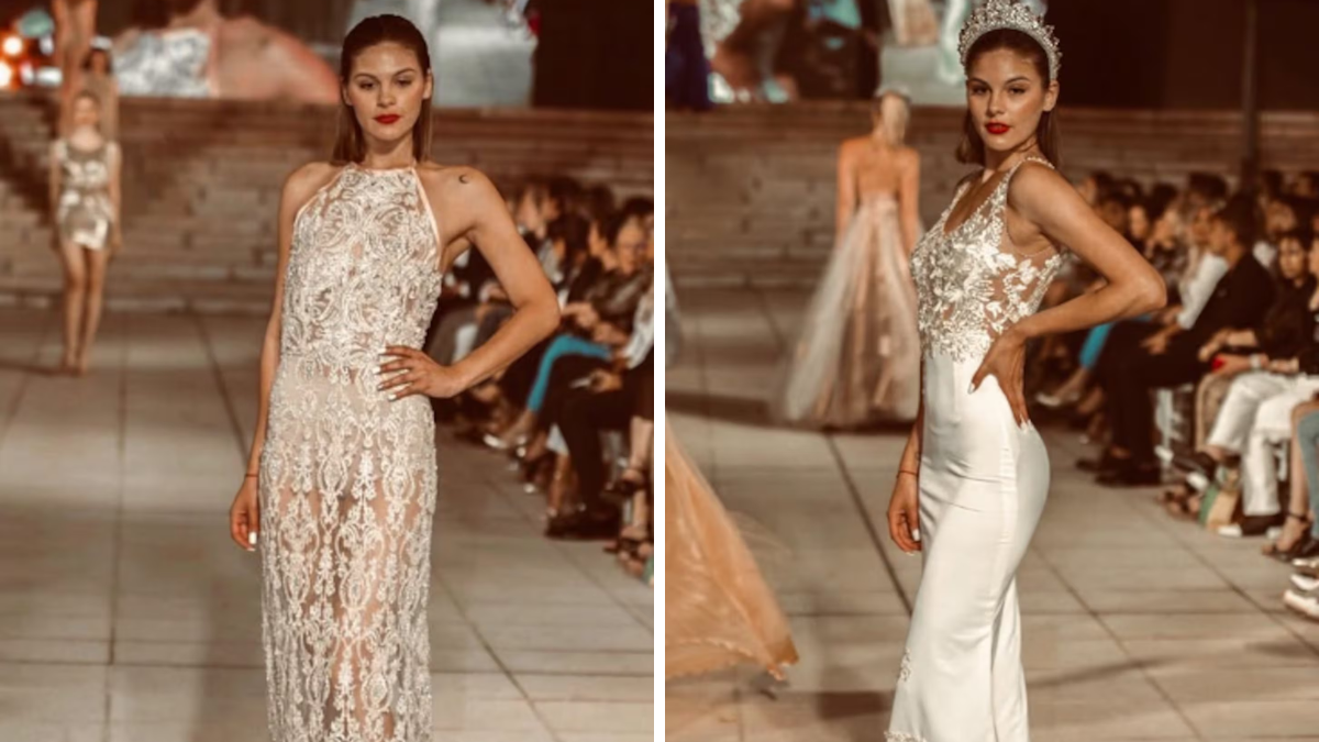 Las fotos de Luana Fern&aacute;ndez como modelo de alta costura sorprendieron a los televidentes de Gran Hermano.