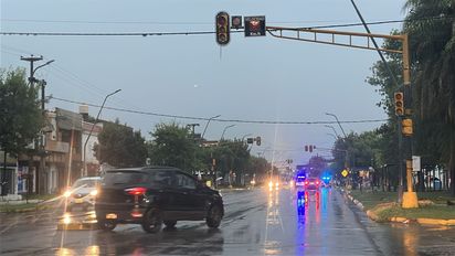 Corte de luz en barrio María Selva y tránsito complicado en Aristóbulo del Valle: semáforos fuera de servicio