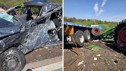 Accidente fatal en Ruta Nacional 157: un hombre murió tras chocar de frente contra un camión