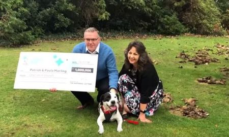 Gana más de $1 millón en la lotería gracias a su perro