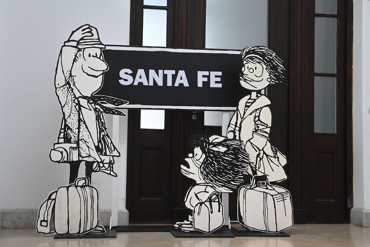 El mundo según Mafalda ya se puede recorrer en la Estación Belgrano.