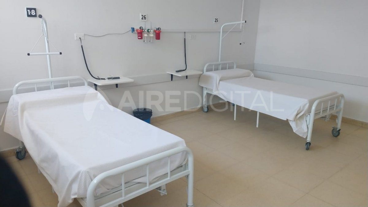El hospital Iturraspe suma un total de 68 camas.