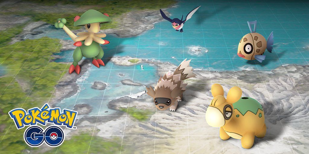 Anunciado un nuevo evento para celebrar la región de Hoenn en Pokémon GO