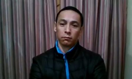 Valdéz mediante una audiencia que se llevó a cabo por Zoom. Valdéz mediante una audiencia que se llevó a cabo por Zoom.