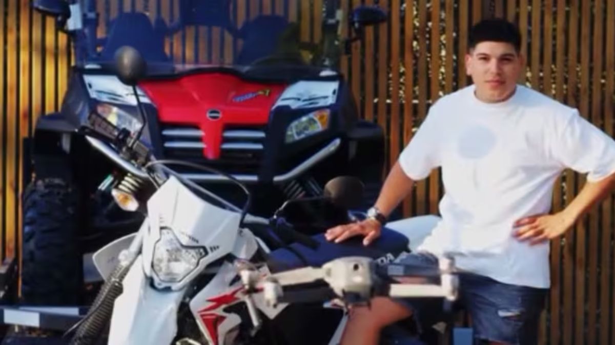 Thiago Medina continúa internado tras el accidente en Moreno.