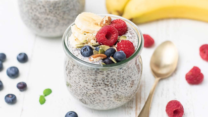 Receta de chia pudding, una preparación fácil, saludable y deliciosa para disfrutar
