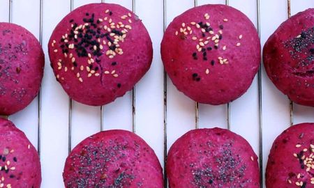 Pan de remolacha. Pan de remolacha.