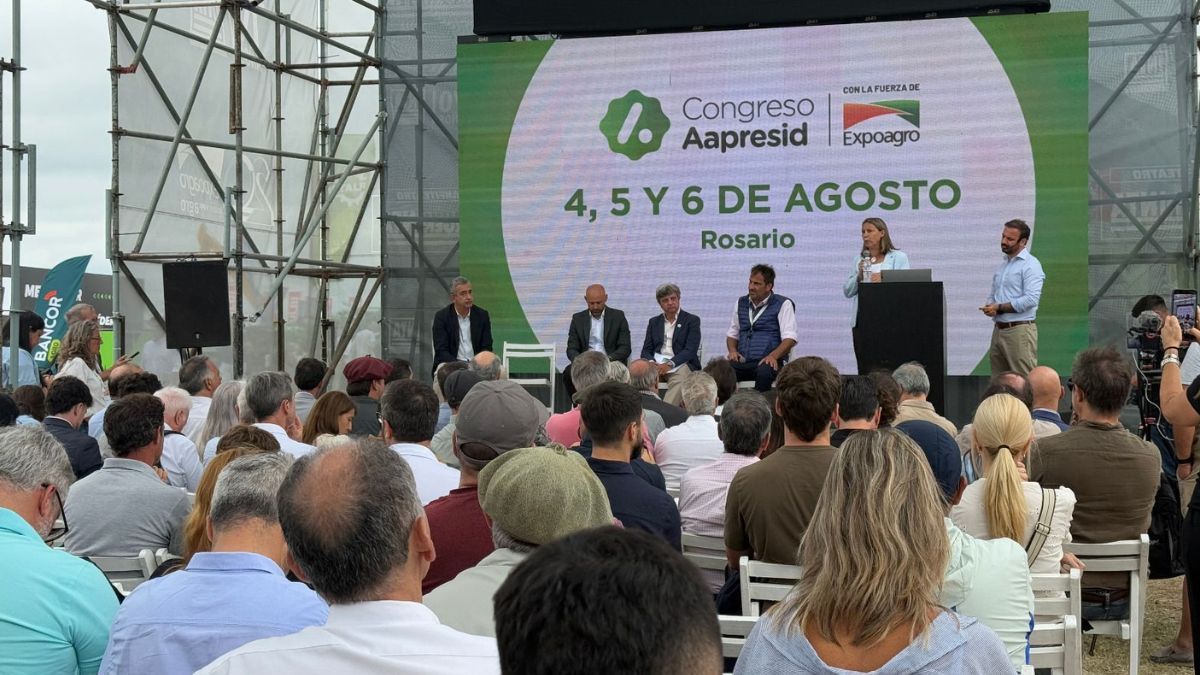 El Congreso Aapresid regresa a Rosario del 4 al 6 de agosto de 2026.