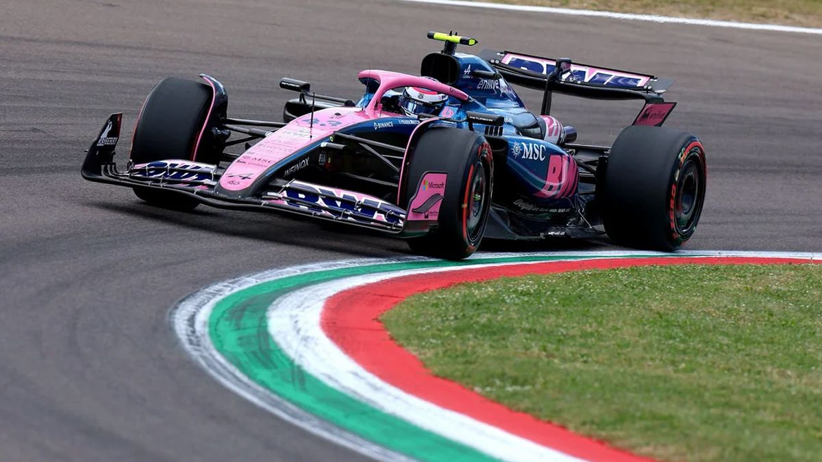 Colapinto volvió a la Fórmula 1.Fotografía: (X/REDES@AlpineF1Team)