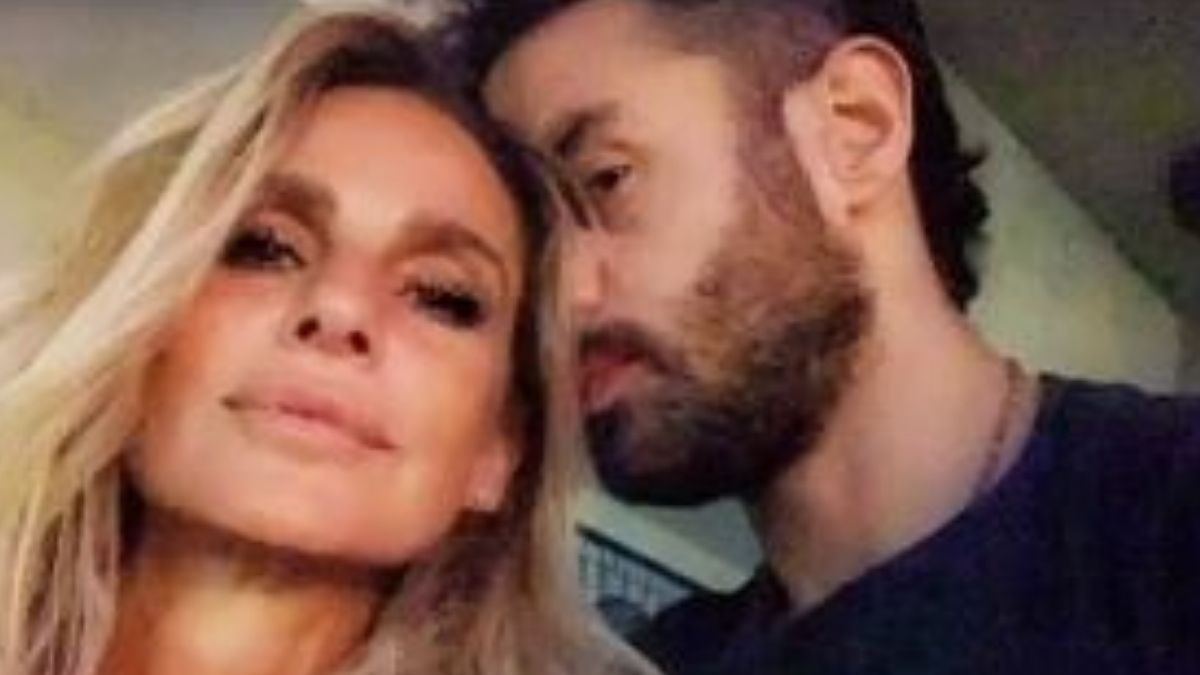 Sabrina Rojas y el Tucu L&oacute;pez s&uacute;per enamorados.&nbsp; &nbsp;