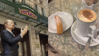 Un japonés fue a el Tortoni, pidió un café irlandés con un churro y mostró cuánto gastó