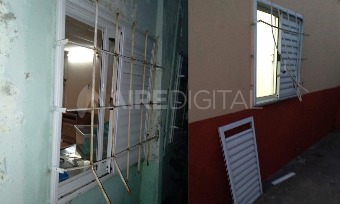 Dos abertura diferentes rompieron en cada uno de los robos