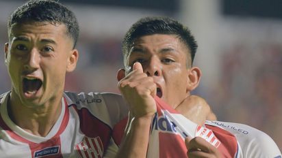 Unión ganó agónicamente ante Cruzeiro de la mano de Diego Armando Díaz