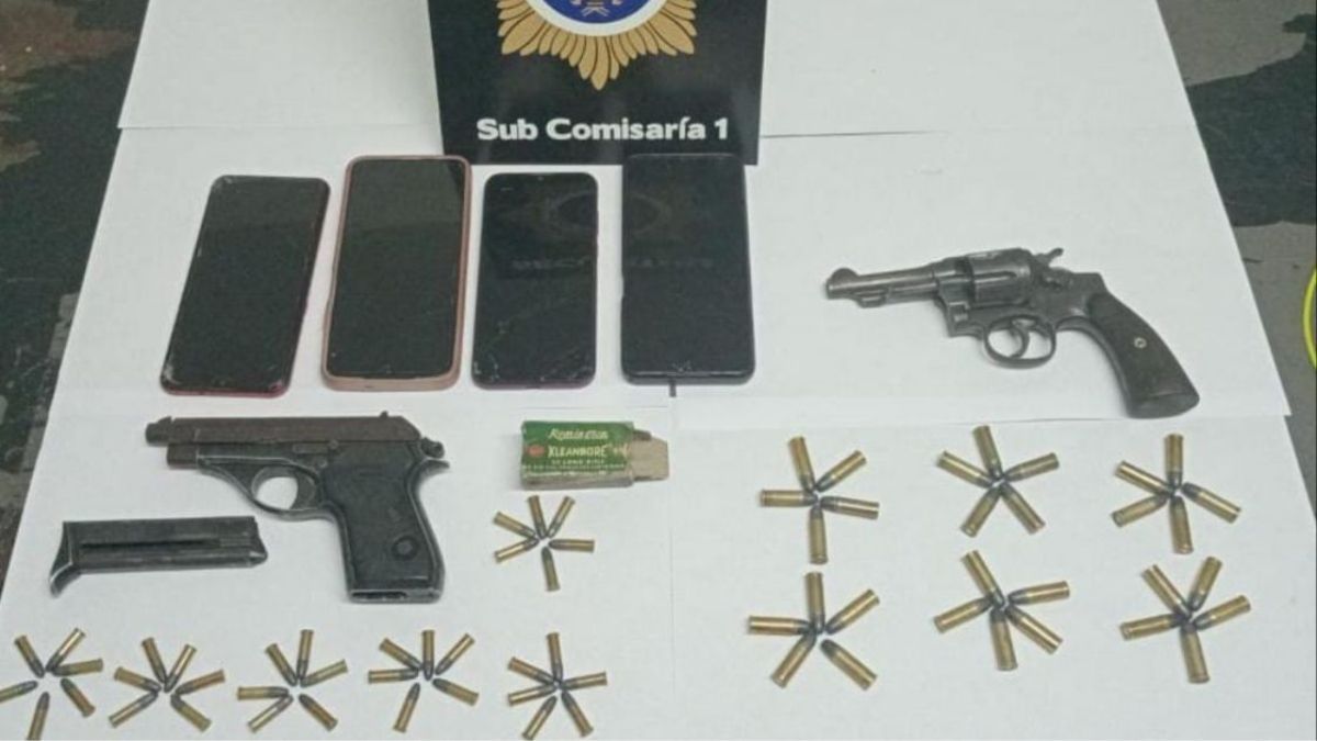 Secuestraron armas y municiones en un allanamiento y detuvieron a un hombre