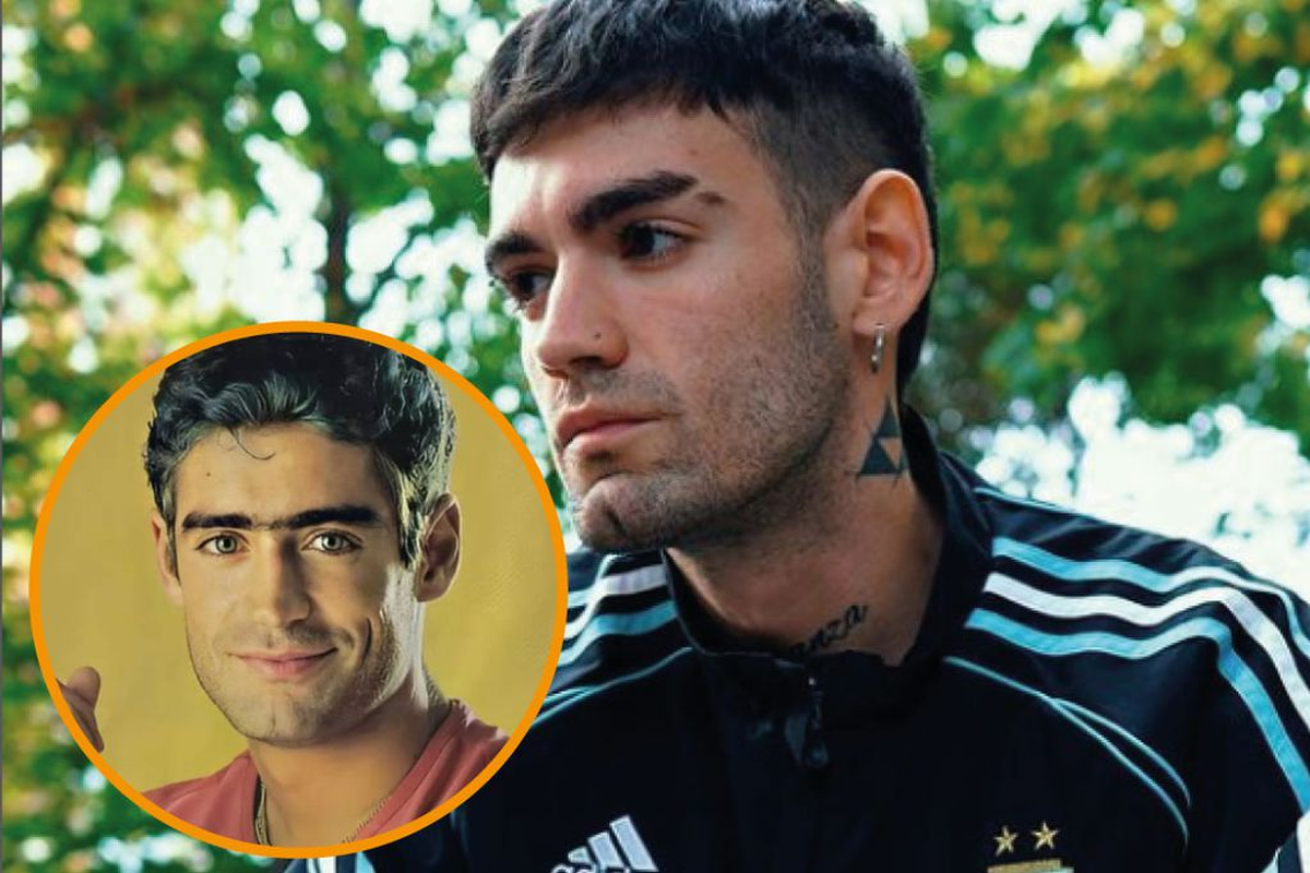 Ramiro Bueno visitó La Noche del Domingo y cantó un tema de Rodrigo