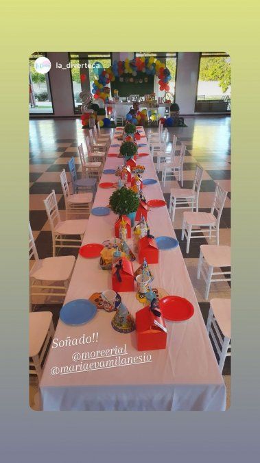 El lujo cumpleaños de Francesco Ambrosioni