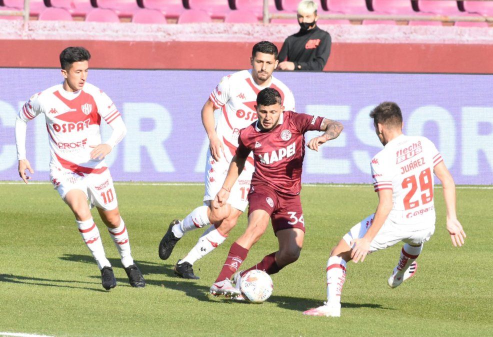 Unión empató 1-1 con Lanús y se llevó un punto del Néstor Díaz Pérez que deja buenas sensaciones de cara al futuro. El Tatengue sigue sin ganar en el Torneo de la Liga Profesional