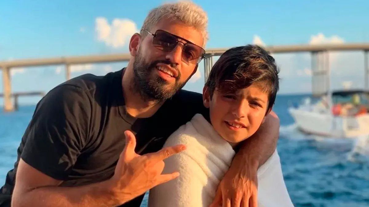 Benjamín Agüero le mandó un sentido mensaje al Kun